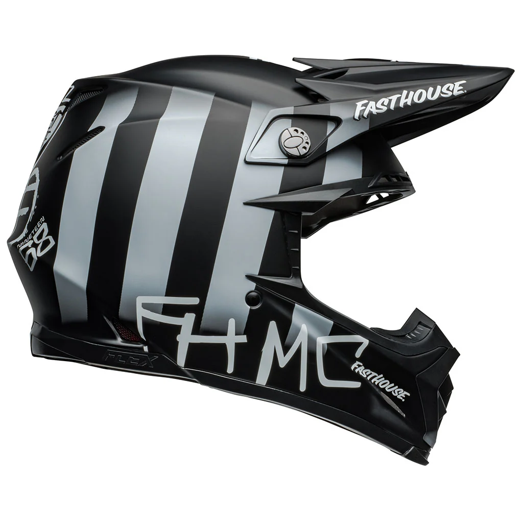 Bell - Moto-9S Flex Fasthouse Core Black/Yellow Helmet - Image 2