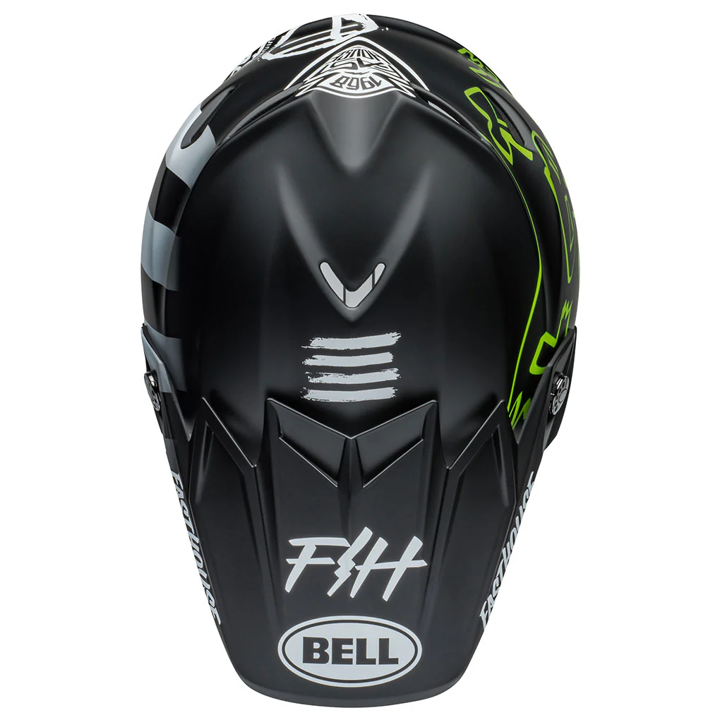 Bell - Moto-9S Flex Fasthouse Core Black/Yellow Helmet - Image 3
