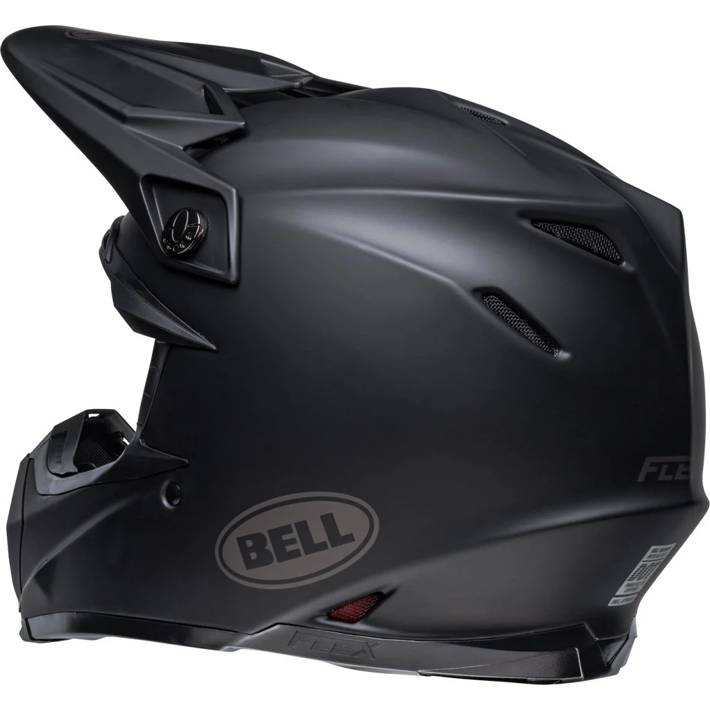 Bell - Moto-9S Flex Matt Black Helmet - Image 3