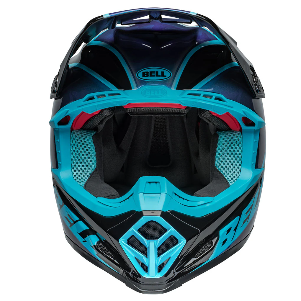 Bell - Moto-9S Flex Sprite Black/Blue Helmet - Image 7