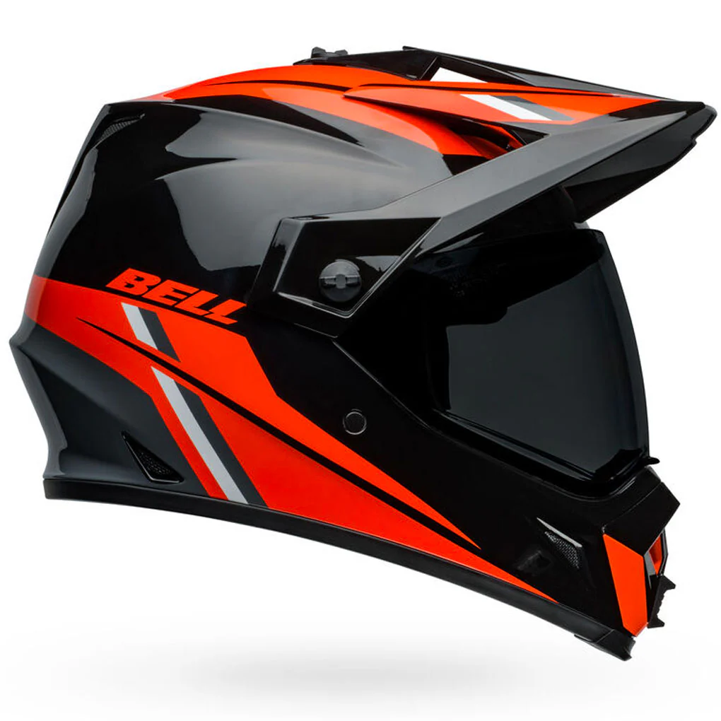Bell - MX-9 ADV MIPS Alpine Black/Orange Adventure Helmet - Image 6