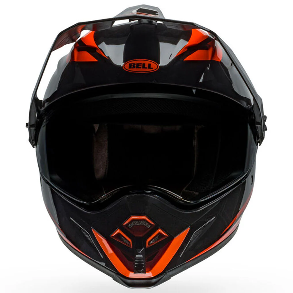 Bell - MX-9 ADV MIPS Alpine Black/Orange Adventure Helmet - Image 8