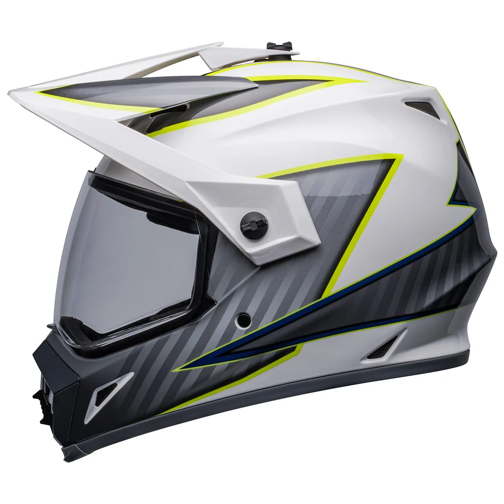 Bell - MX-9 Adventure Mips Dalton White/Yellow Helmet - Image 3