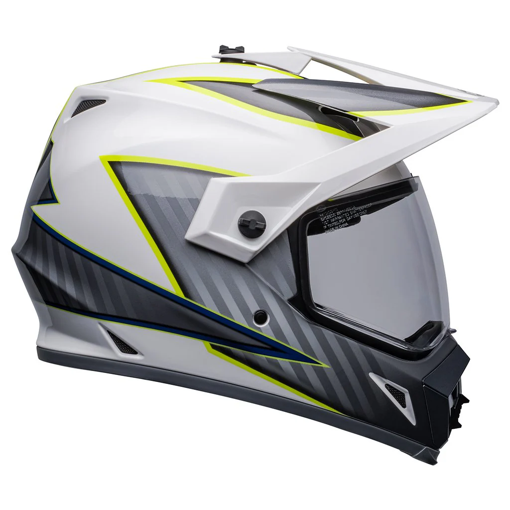 Bell - MX-9 Adventure Mips Dalton White/Yellow Helmet - Image 4