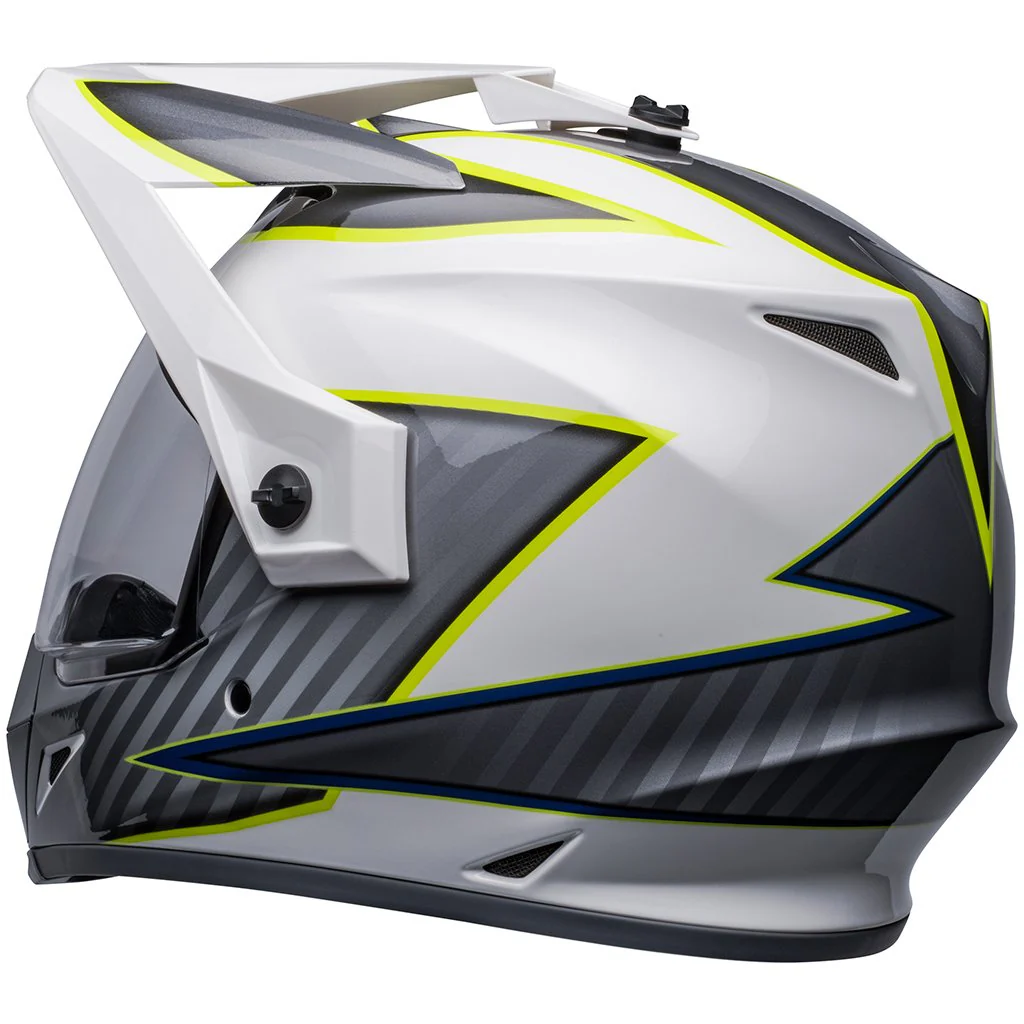 Bell - MX-9 Adventure Mips Dalton White/Yellow Helmet - Image 6