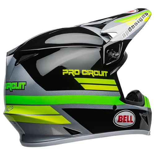 Bell - MX-9 Mips 2020 Pro Circuit Helmet - Image 4