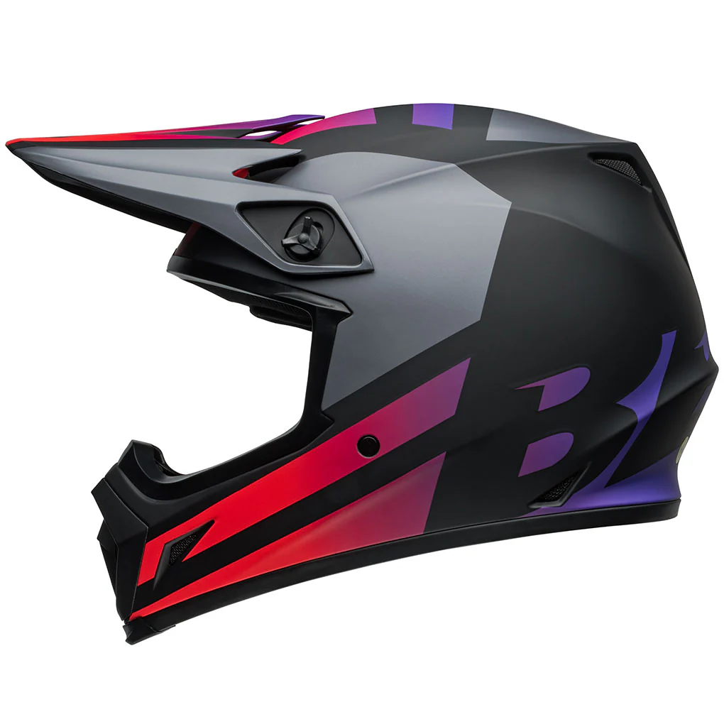 Bell - MX-9 MIPS Alter Ego Black/Red/Grey Helmet - Image 2