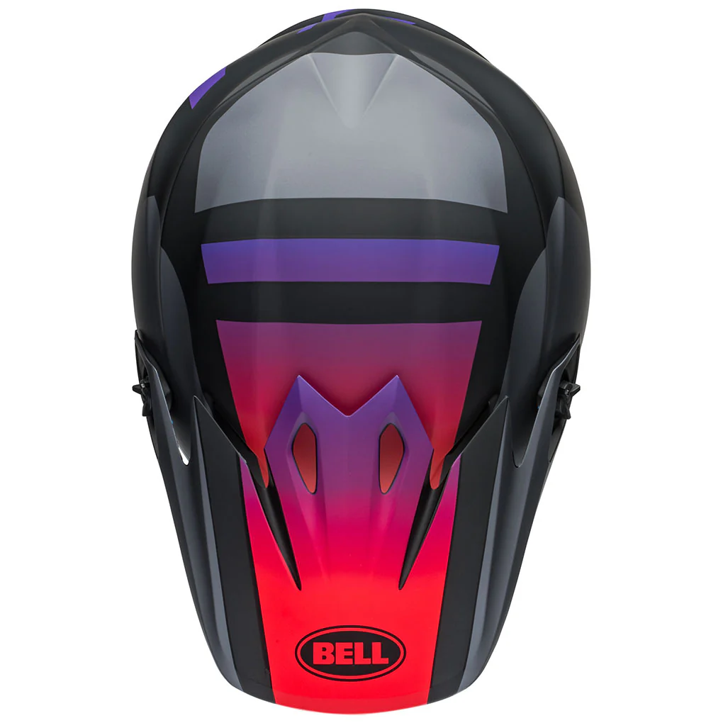 Bell - MX-9 MIPS Alter Ego Black/Red/Grey Helmet - Image 9