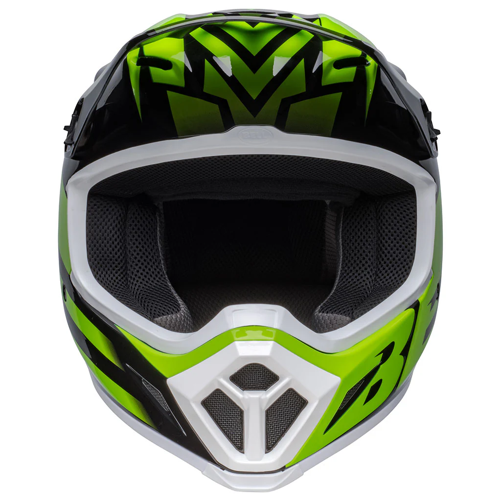Bell - MX-9 MIPS Disrupt Black/Flo Green Helmet - Image 3