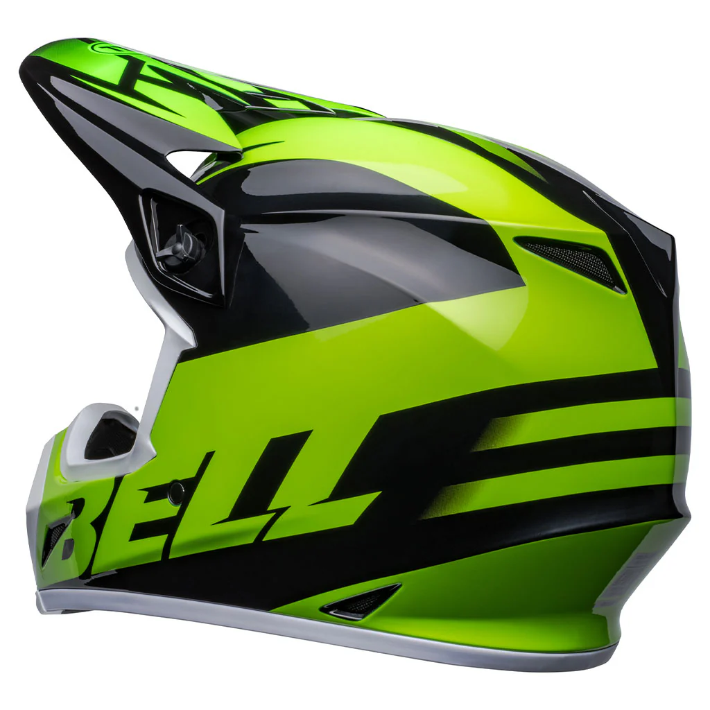 Bell - MX-9 MIPS Disrupt Black/Flo Green Helmet - Image 5