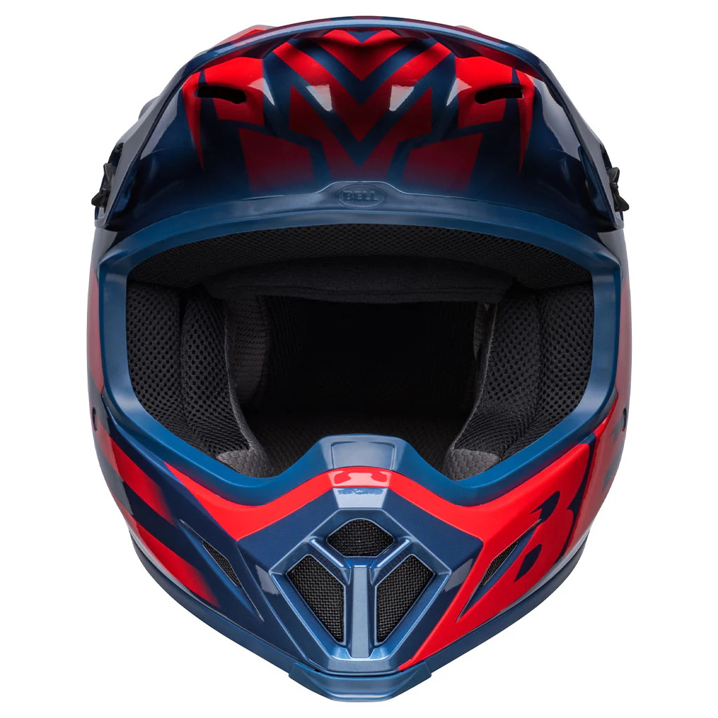 Bell - MX-9 MIPS Disrupt Blue/Red Helmet - Image 3