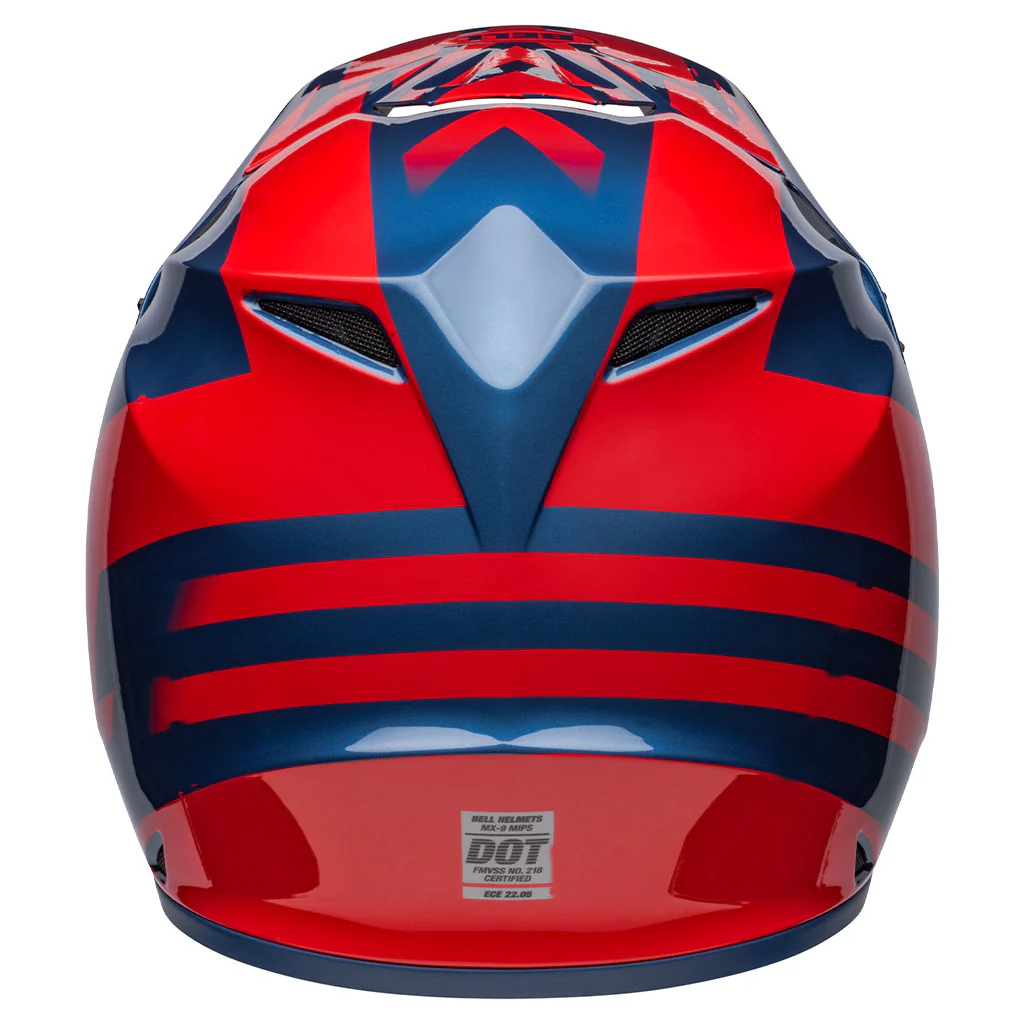Bell - MX-9 MIPS Disrupt Blue/Red Helmet - Image 7