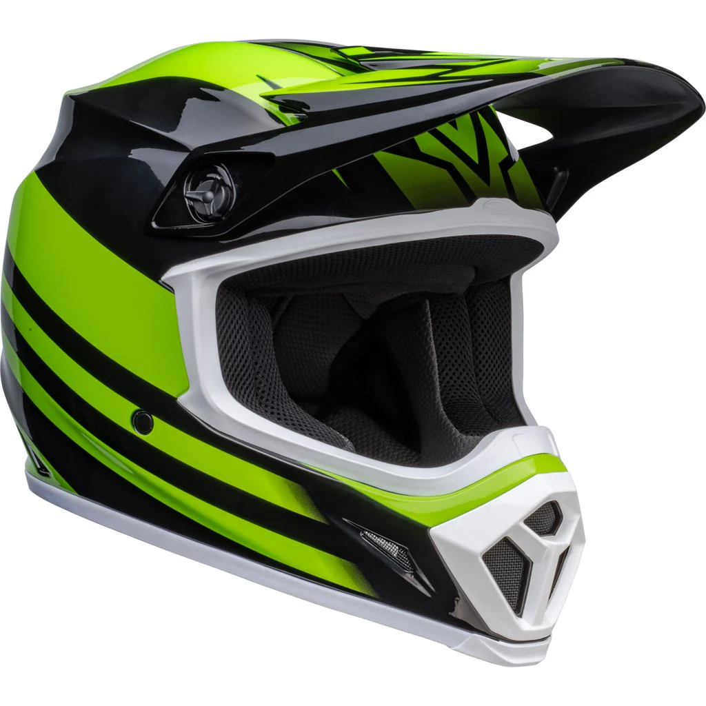 Bell - MX-9 MIPS Disrupt Black/Flo Green Helmet - Image 2