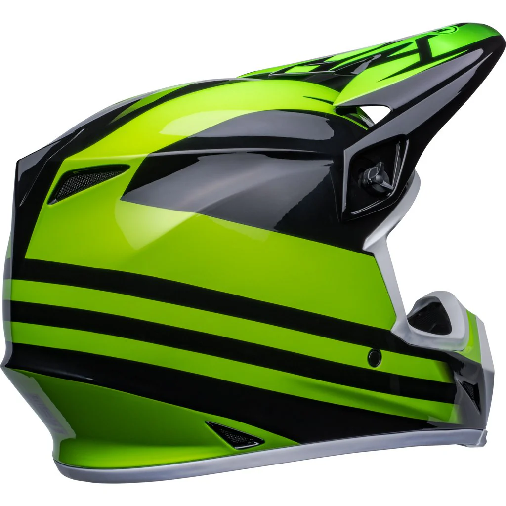Bell - MX-9 MIPS Disrupt Black/Flo Green Helmet - Image 4