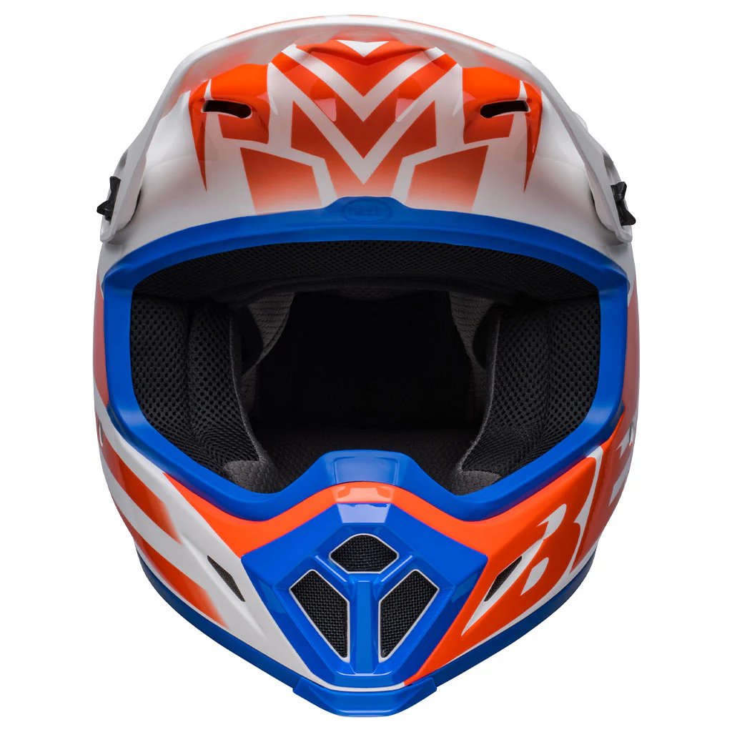 Bell - MX-9 MIPS Disrupt White/Orange Helmet - Image 3