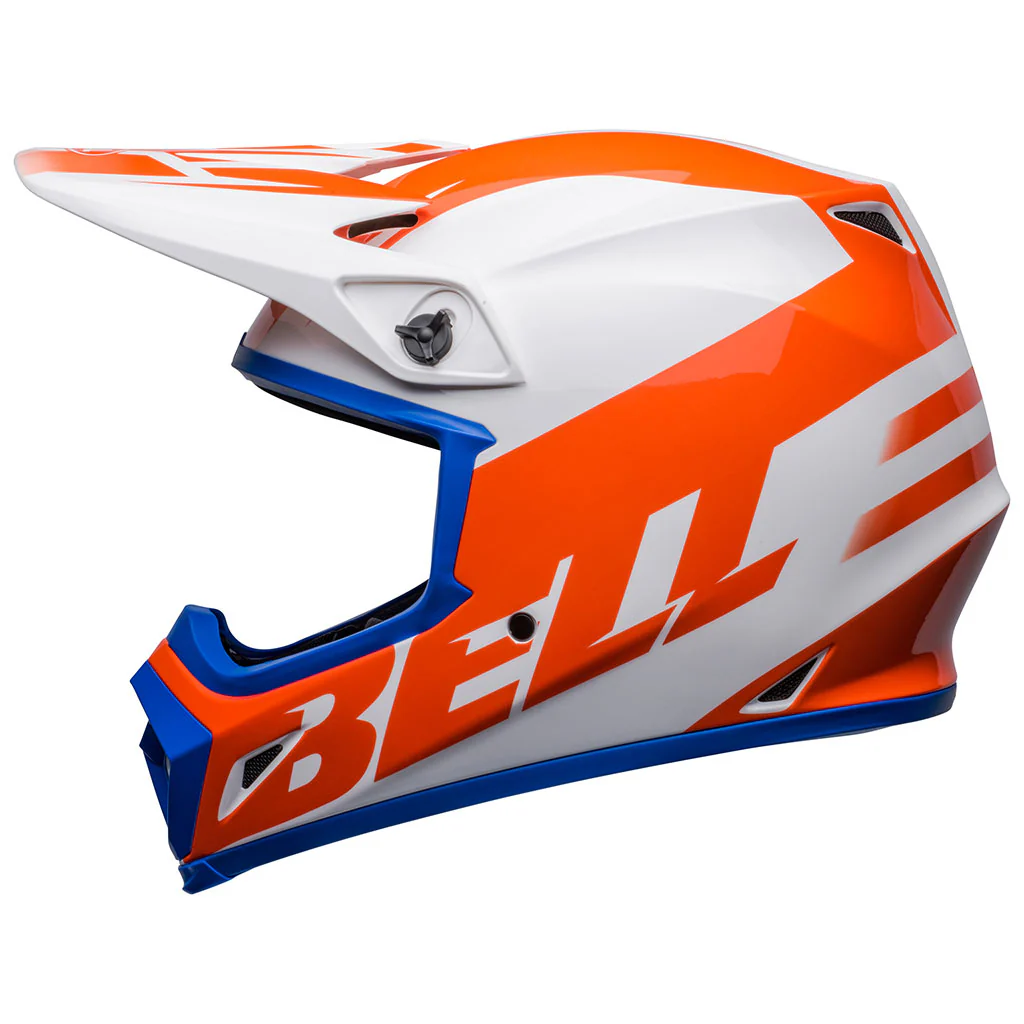 Bell - MX-9 MIPS Disrupt White/Orange Helmet - Image 4