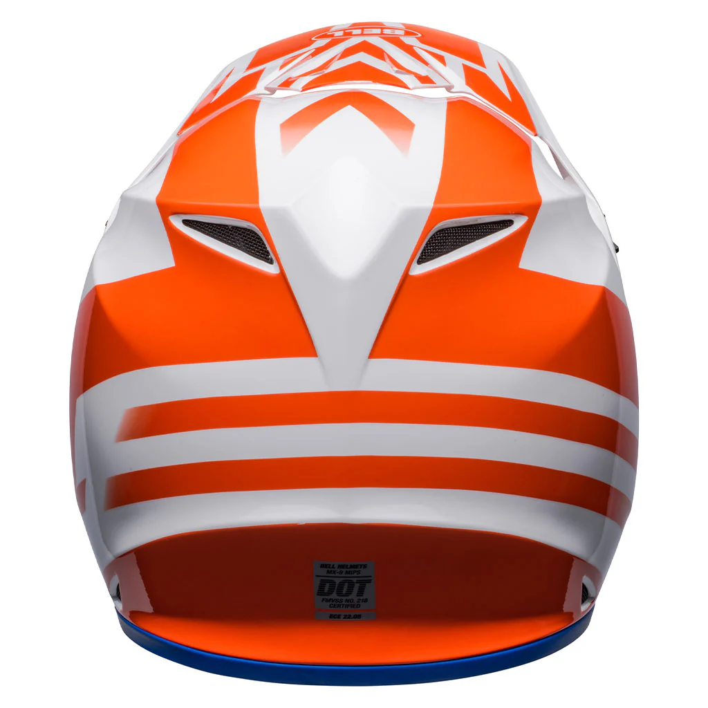 Bell - MX-9 MIPS Disrupt White/Orange Helmet - Image 7