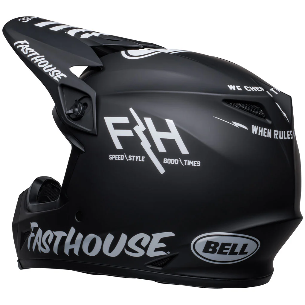 Bell - MX-9 MIPS Fasthouse Prospect Black/White Helmet - Image 3