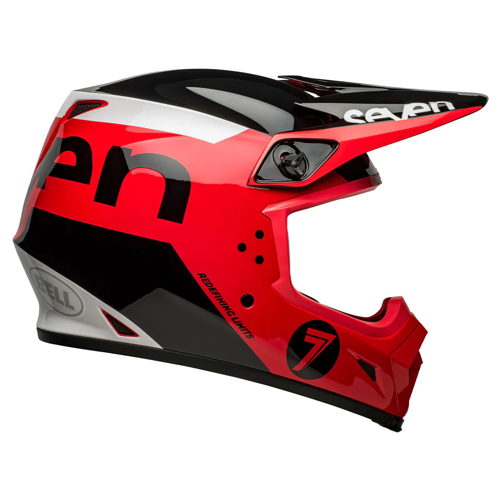 Bell - MX-9 MIPS Seven Phaser Red/Black Helmet - Image 4