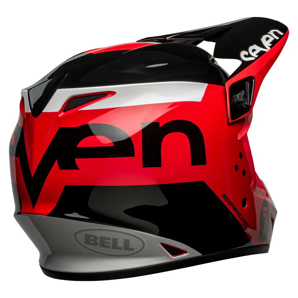 Bell - MX-9 MIPS Seven Phaser Red/Black Helmet - Image 7