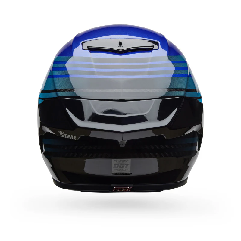 Bell - Race Star DLX Dash Blue/Black Helmet - Image 4