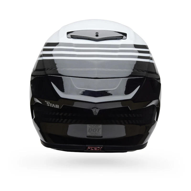Bell - Racestar DLX Dash White/Black Helmet - Image 4