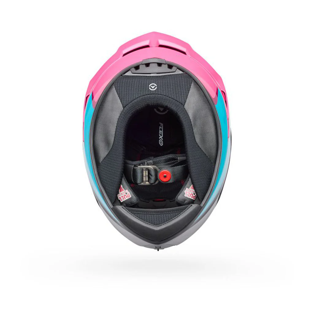 Bell - Race Star DLX Flex Fluid Green/Pink Helmet - Image 5