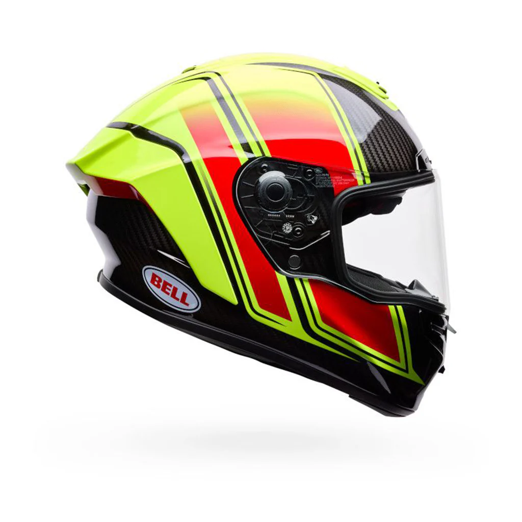 Bell - Race Star DLX Flex Grid Yellow Helmet - Image 2