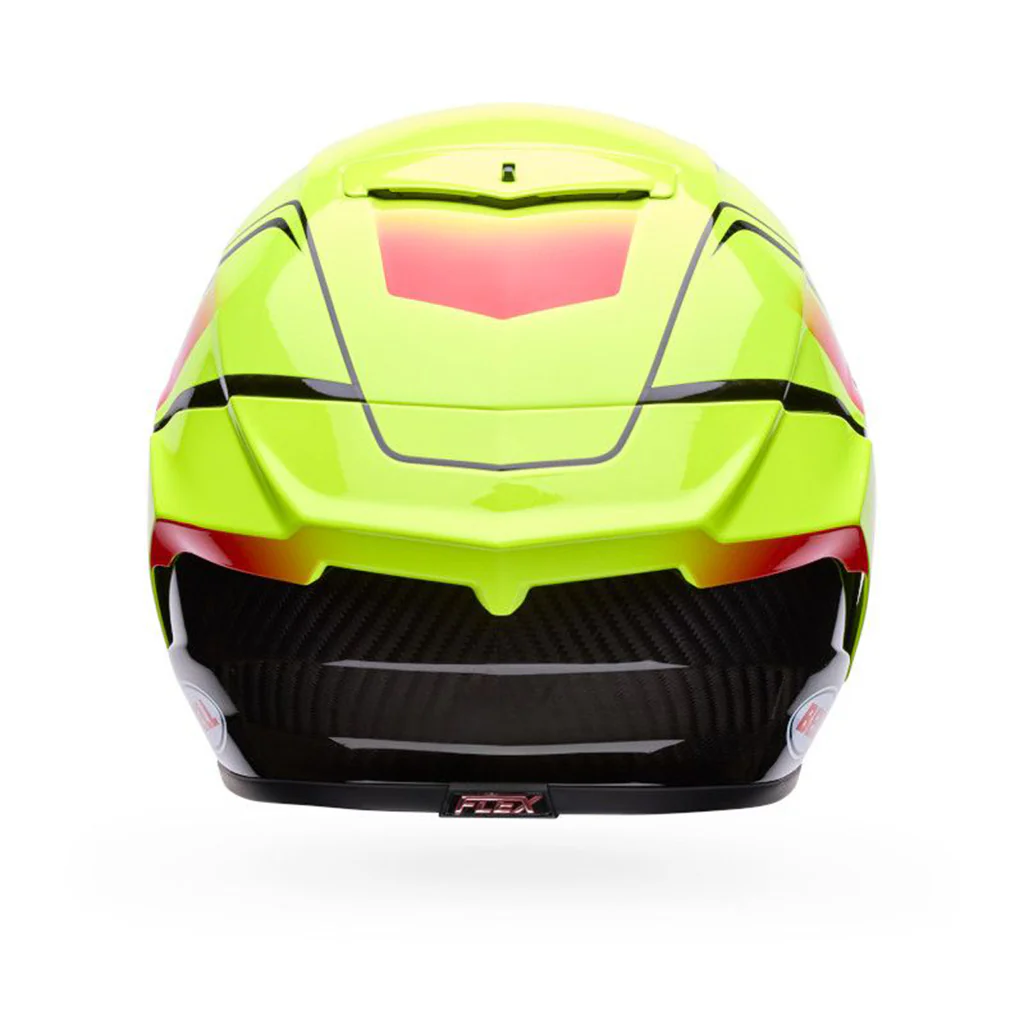 Bell - Race Star DLX Flex Grid Yellow Helmet - Image 4