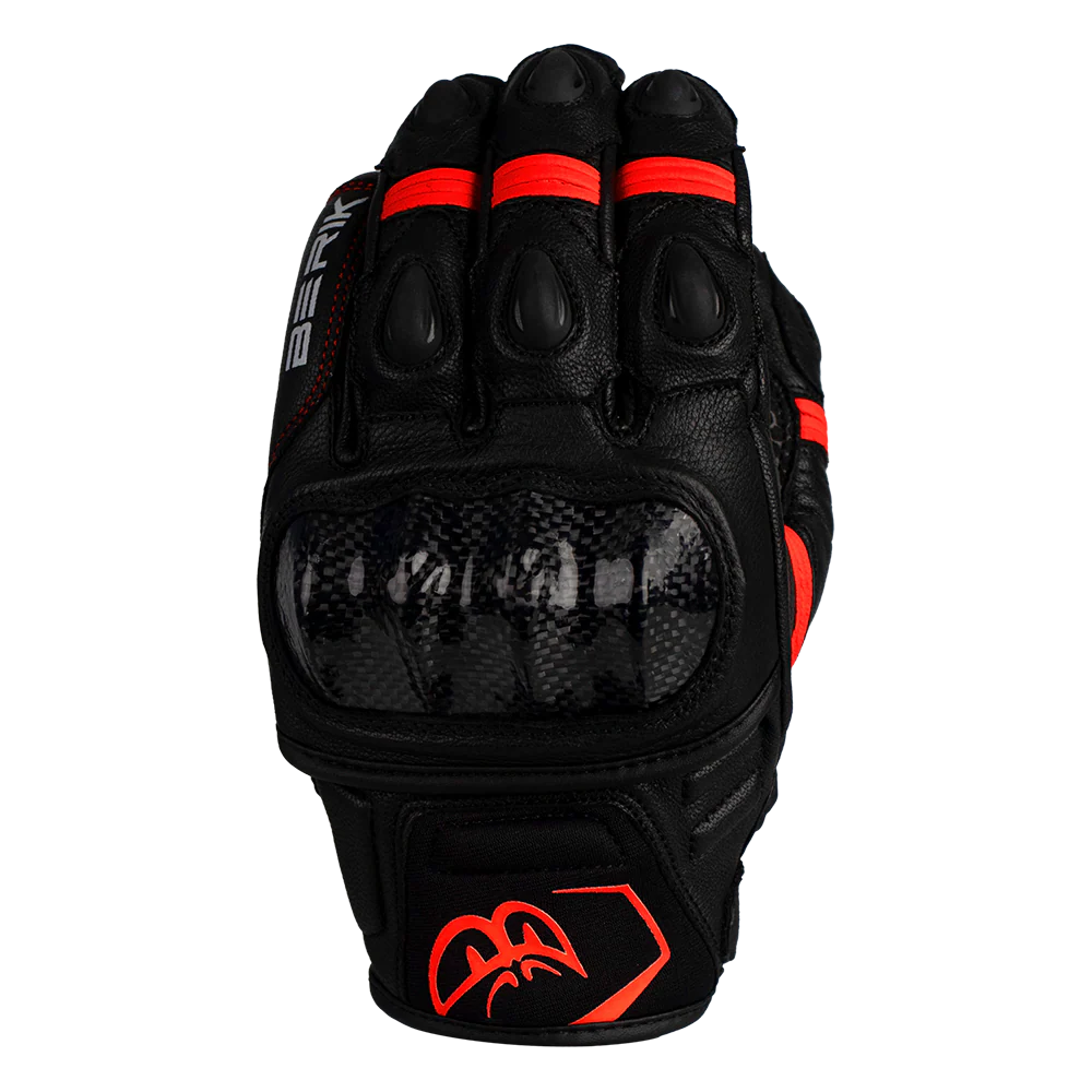 Berik - SP2 Carbon Black/Red Gloves