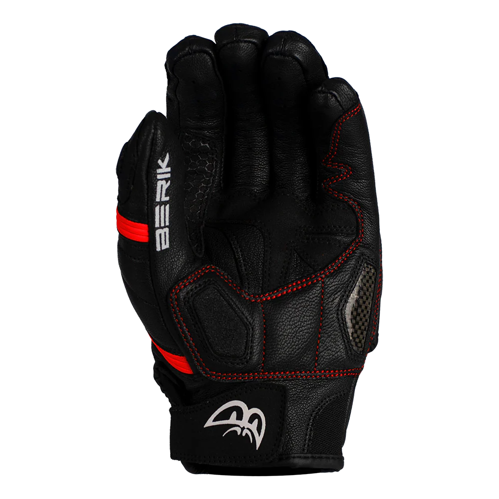 Berik - SP2 Carbon Black/Red Gloves - Image 2