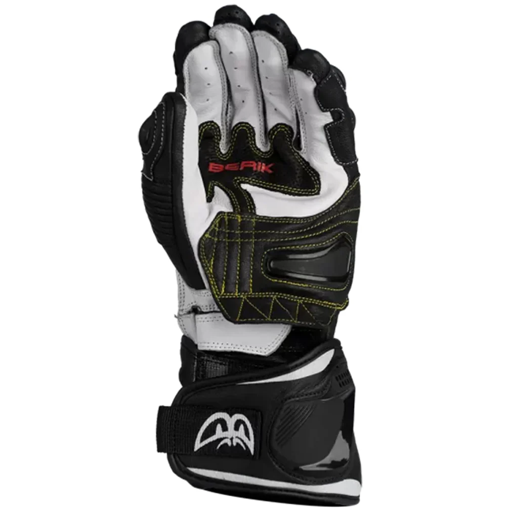 Berik - Trax Black Leather Gloves - Image 2