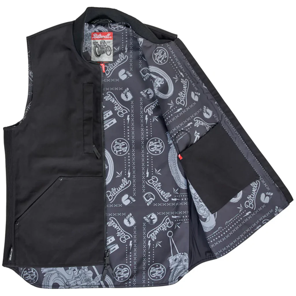 Biltwell - 4 Speed Black Vest - Image 3