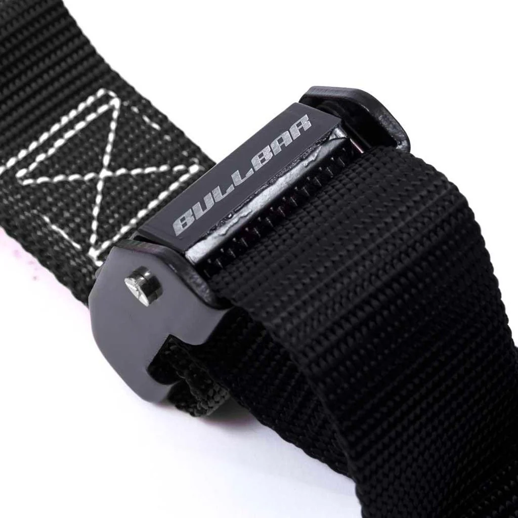 Bull Bar - 38mm Black/Black Tie Down Set - Image 4