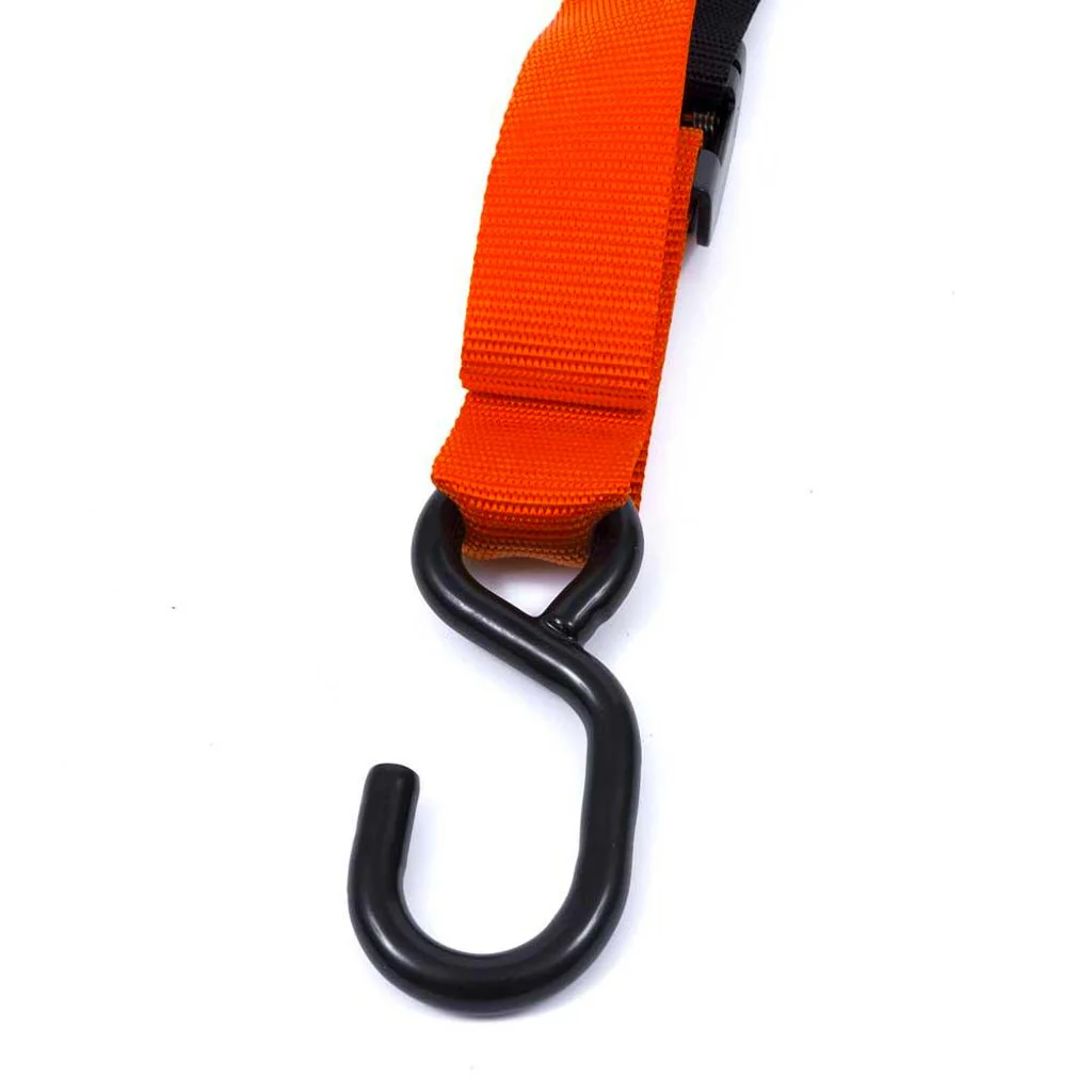 Bull Bar - 38mm Orange/Black Tie Down Set - Image 4