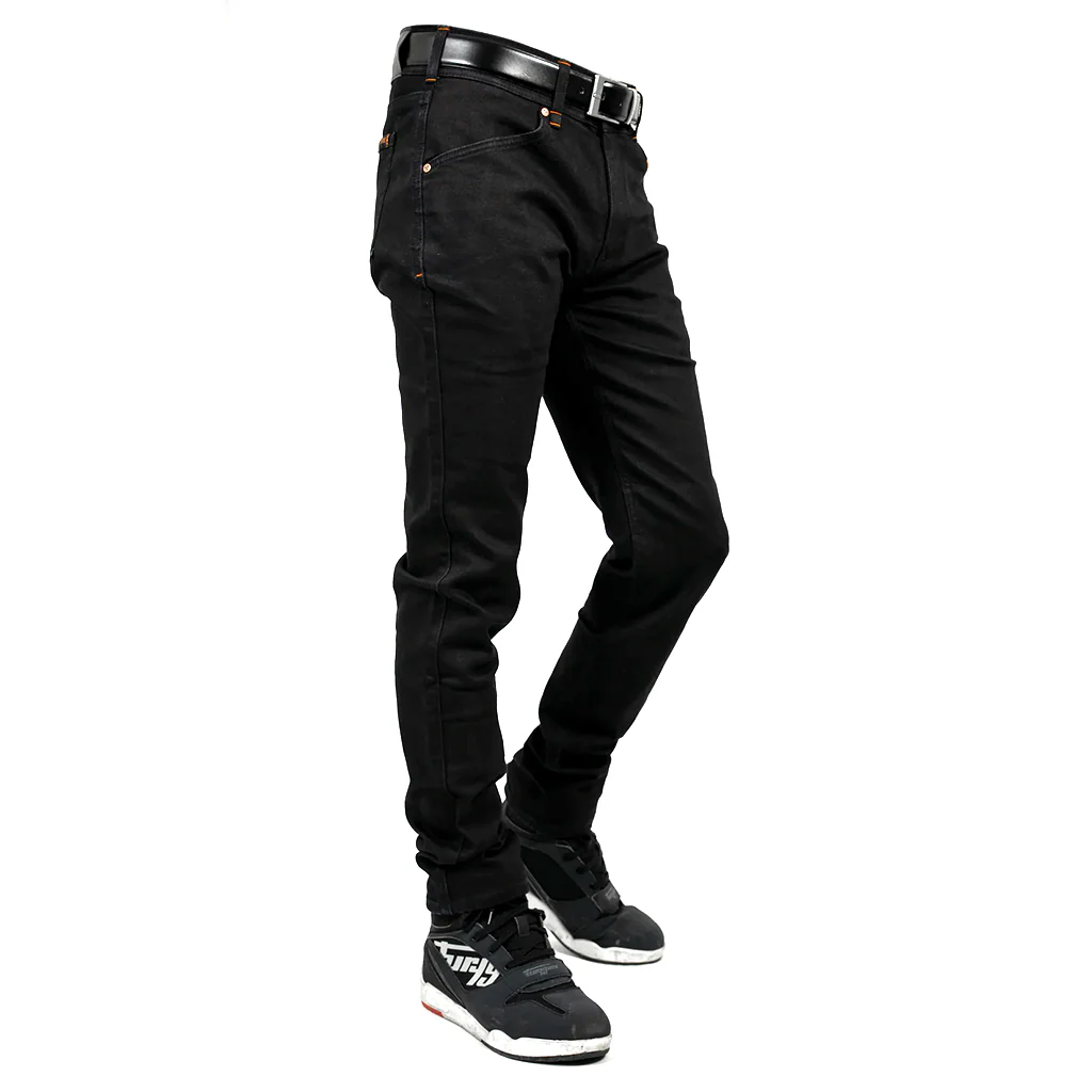 Bull-It - Trojan Black Straight Leg Jeans - Image 3