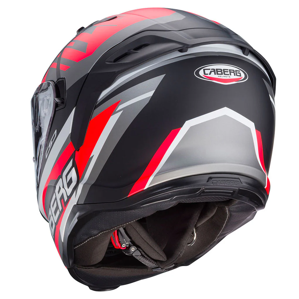 Caberg - Avalon X Kira Black/Grey/Red Helmet - Image 3