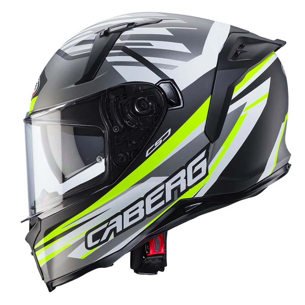 Caberg - Avalon X Kira Black/Grey/Yellow Helmet - Image 2