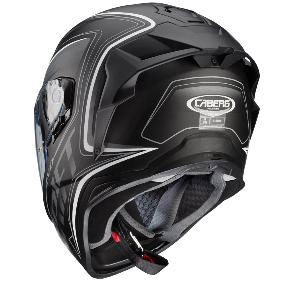 Caberg - Drift Evo Integra Black/White Helmet - Image 4
