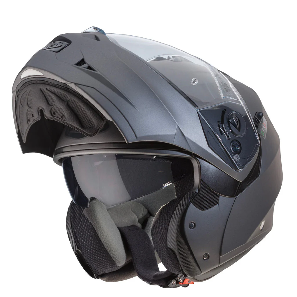 Caberg - Duke 2 Matt Grey Modular Helmet - Image 3