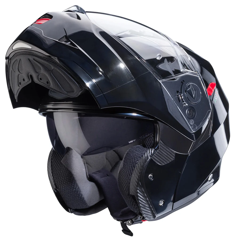 Caberg - Duke X Gloss Black Modular Helmet - Image 4