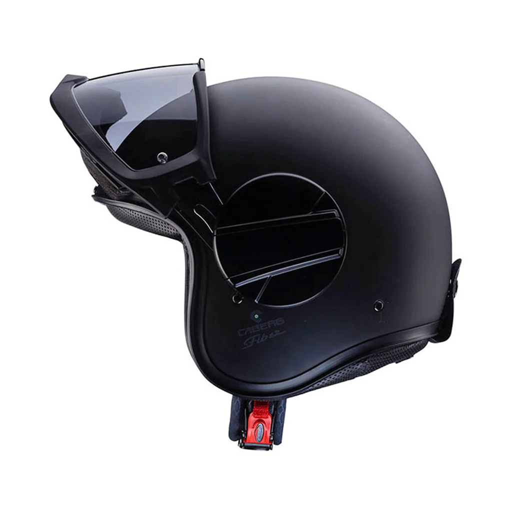 Caberg - Jet Ghost Matt Black Helmet - Image 4