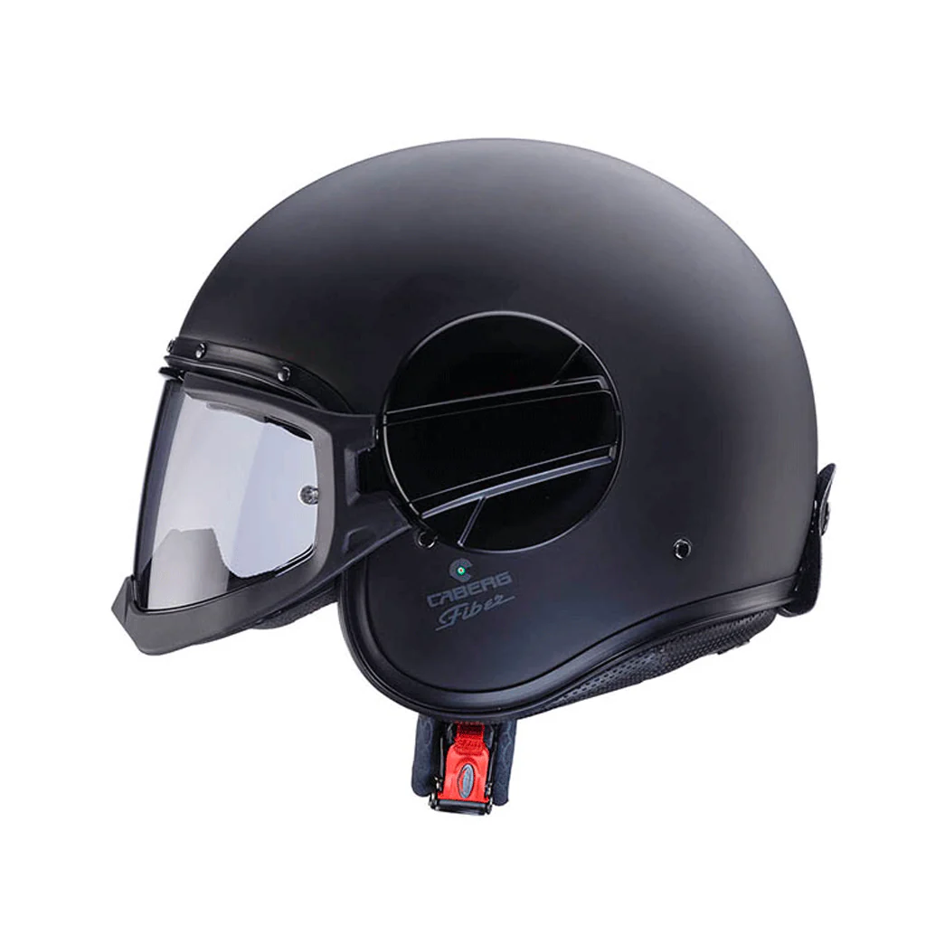 Caberg - Jet Ghost Matt Black Helmet - Image 5