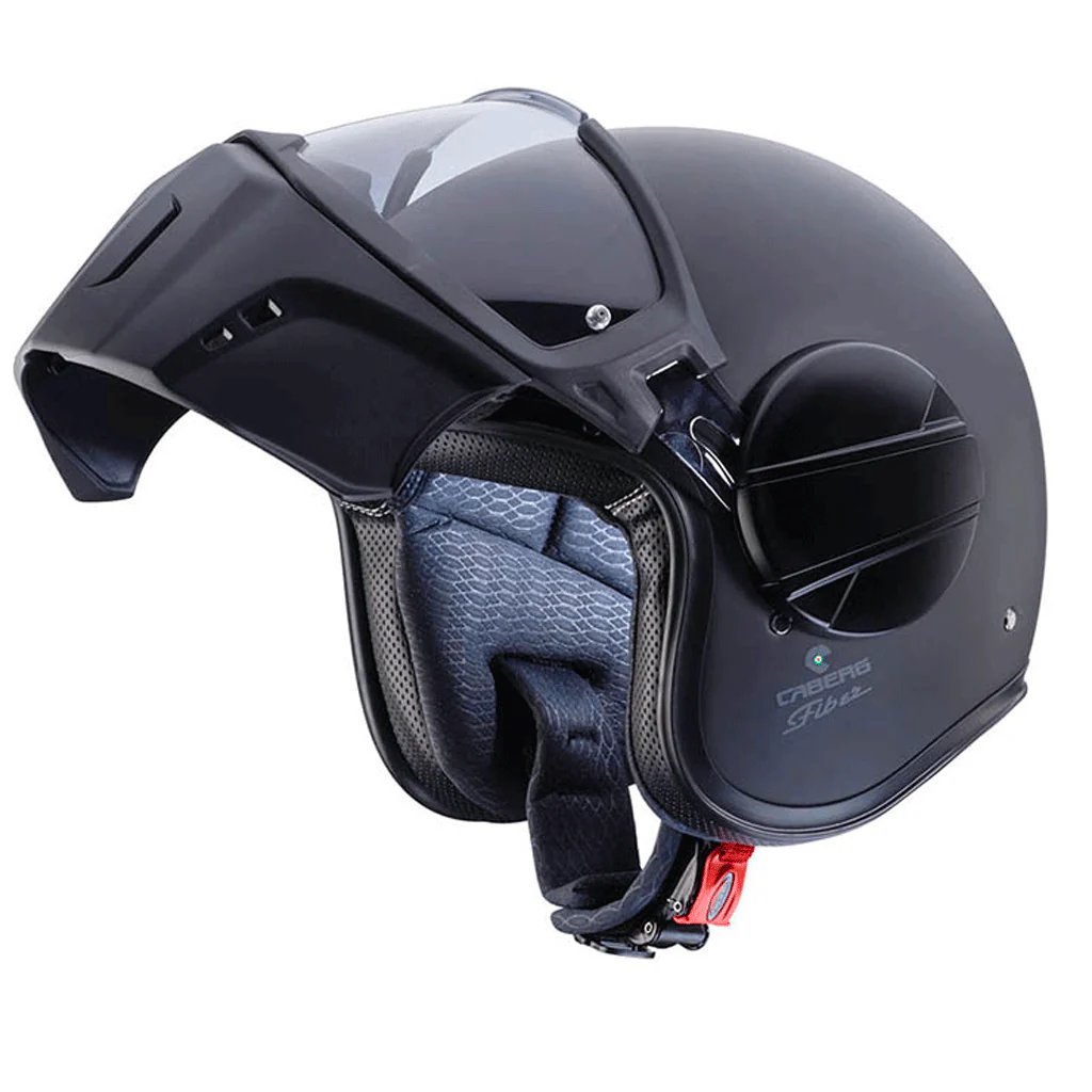 Caberg - Jet Ghost Matt Black Helmet - Image 6