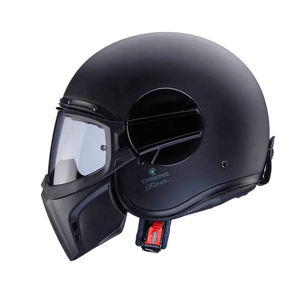 Caberg - Jet Ghost Matt Black Helmet - Image 7