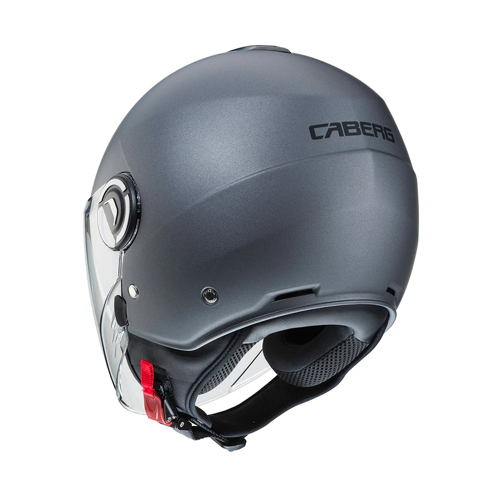 Caberg - Riviera V4 Gun Metal Grey Open Face Helmet - Image 3