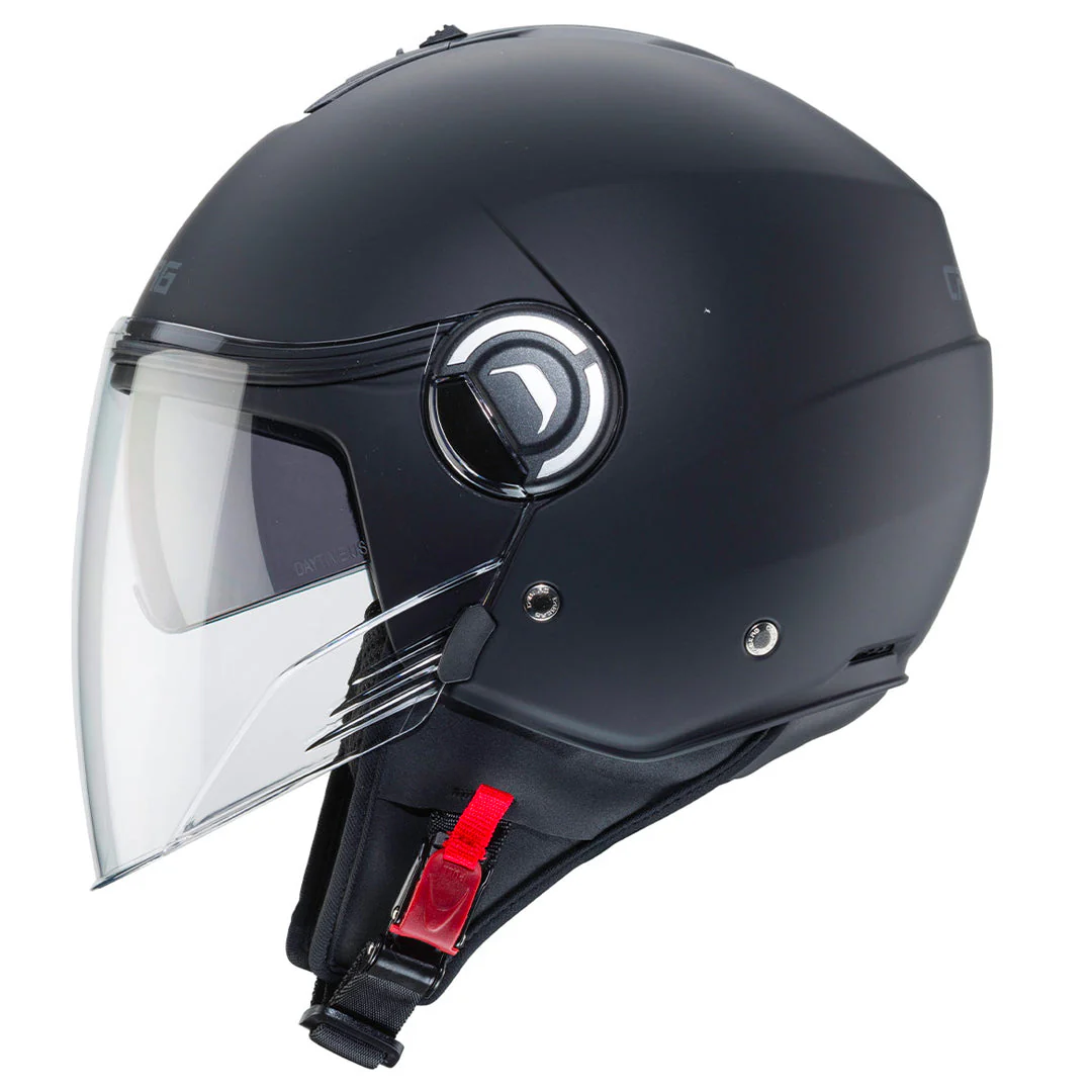 Caberg - Riviera V4 Matt Black Open Face Helmet - Image 2