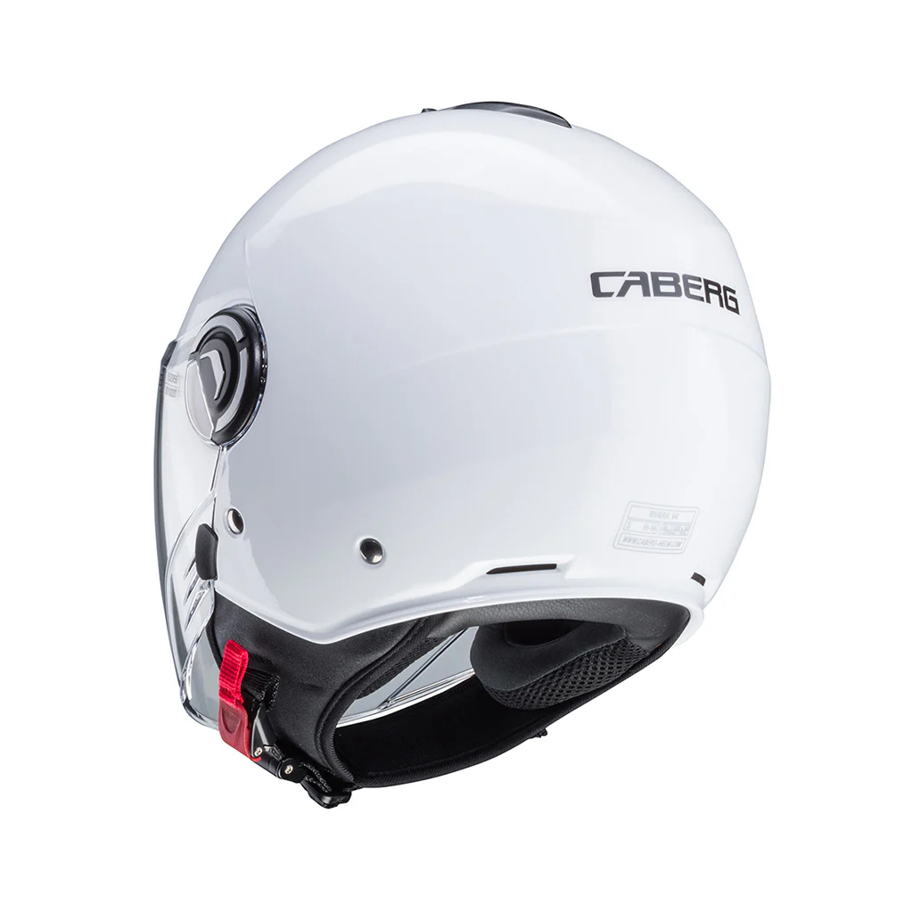 Caberg - Riviera V4 White Open Face Helmet - Image 3