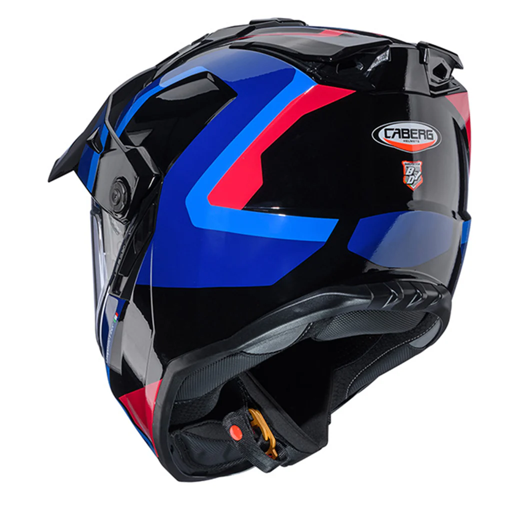 Caberg - Tanami Scram Black/Red Adventure Helmet - Image 3
