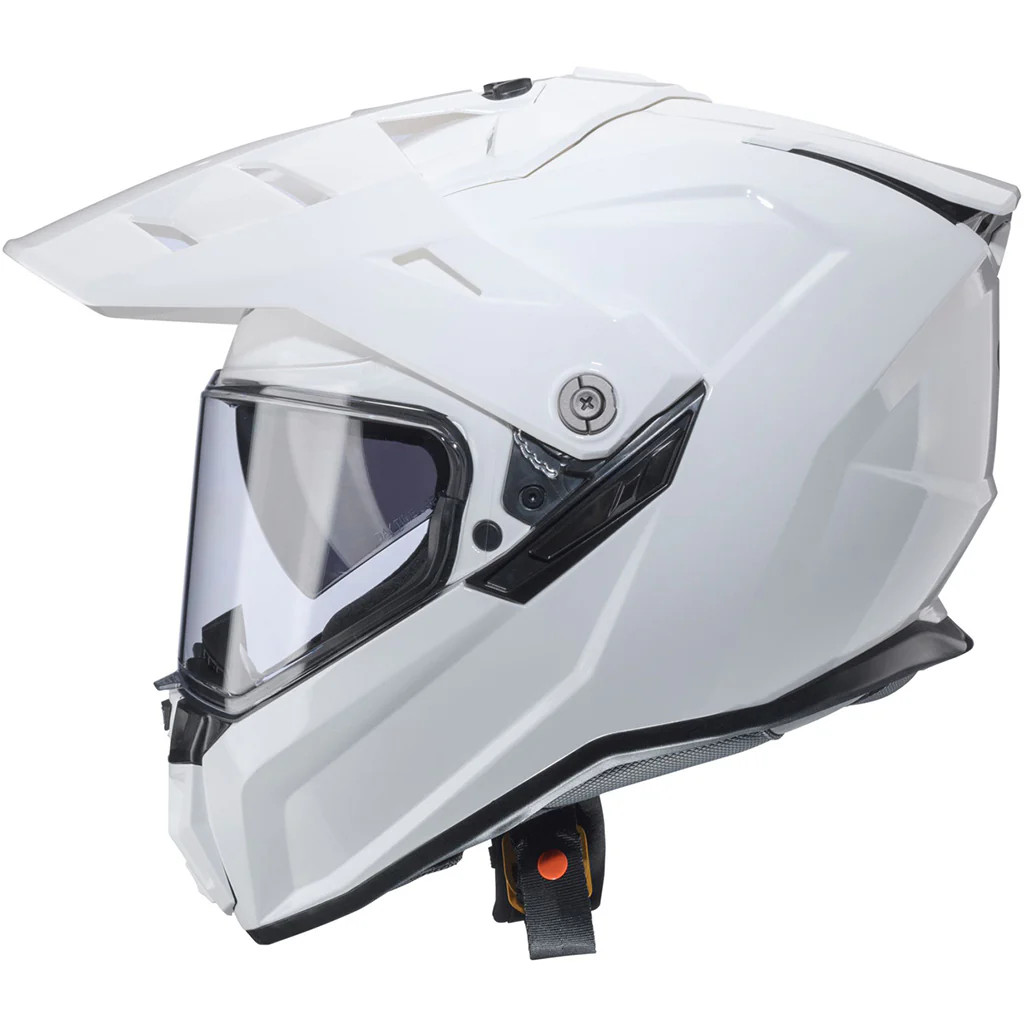 Caberg - Tanami Solid White Adventure Helmet - Image 2